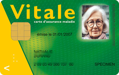 carte vitale mise à jour par la pharmacie Prevost